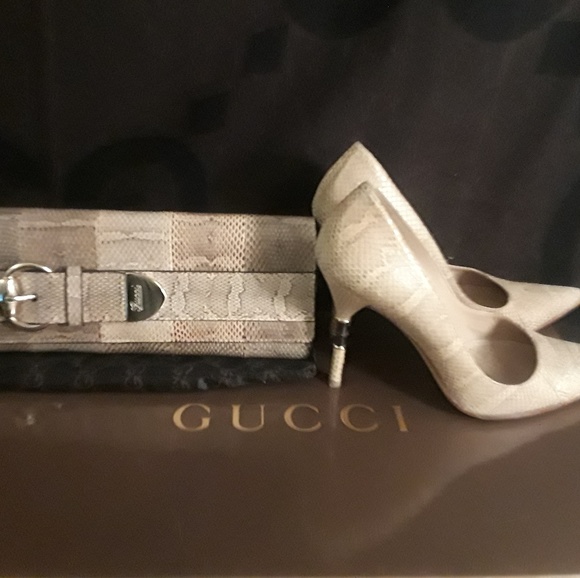 Gucci Python clutch - Picture 1 of 2
